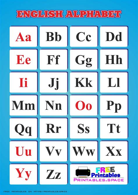 English Alphabet 